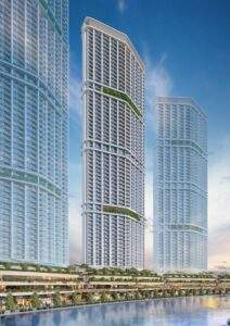 A6_DIMOND TOWER_CANAL SIDE_DAY VIEW_RENDER